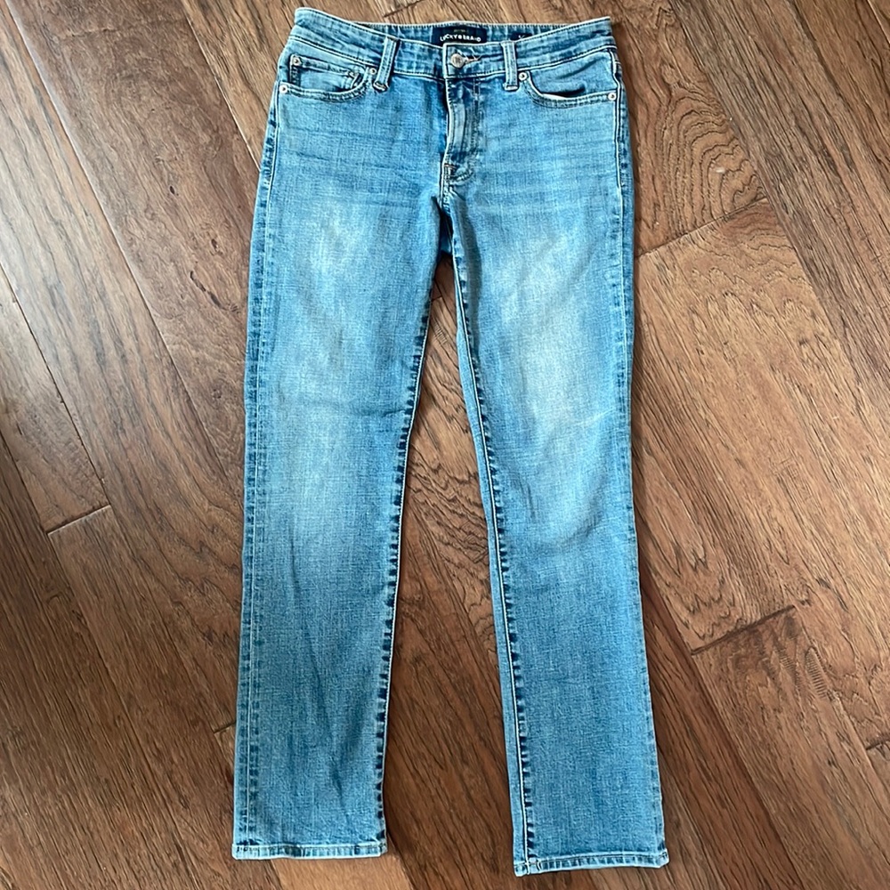 Lucky Brand straight ankle jean size 27/4